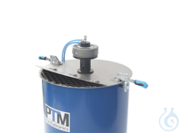 Agitator with lid for 200 liter containers - drive ATEX zone 1 Technical...